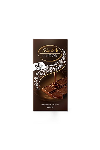 Lindt Lindor %60 Bitter Yoğun Kakao Tablet Çikolata 100 GR