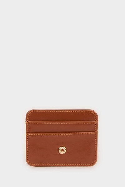 DeFacto Women's Faux Leather Card Holder G5083Axns