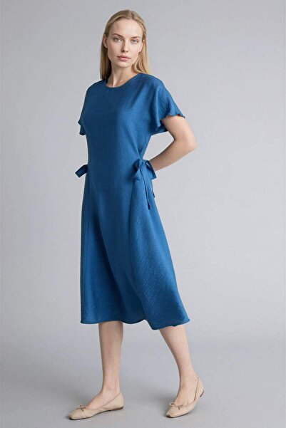 DeFacto Bat Sleeve Midi Dress E6028Ax26Sm