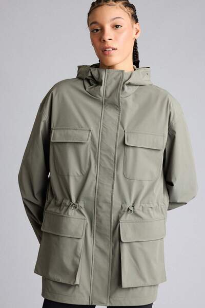 DeFacto Αντιανεμικό αδιάβροχο με κουκούλα και φερμουάρ F7968AX26SP