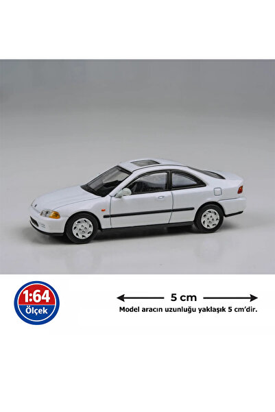 Paragon 1:64 Ölçek Para64 1995 Honda Civic Si EJ1 - Diecast Metal Minyatür Mo...