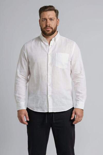 DeFacto Large Size Polo Collar Cotton Pack Shirts H1976Ax26Sp