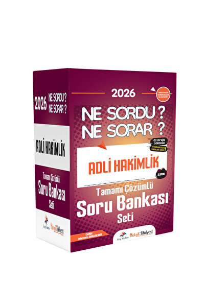 Dizgi Kitap 2026 Hukuk Atölyesi Adli Hakimlik Ne Sordu Ne Sorar Tamamı Çözüml...