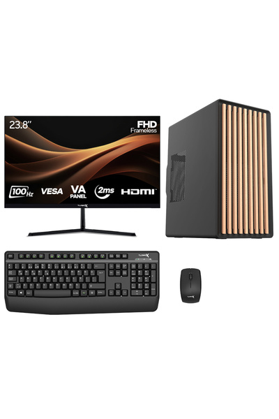 TURBOX Tx8015 i5 14400 32GB DDR4 Ram 512GB SSD 23.8 inç Monitör Oem Paket