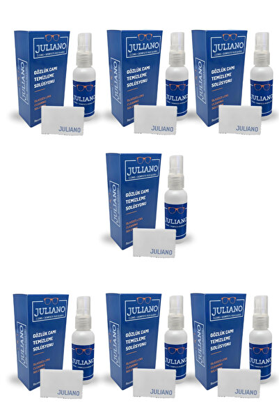 JULIANO 7 Adet Gözlük Temizleme Antistatik Solusyon Sprey Set