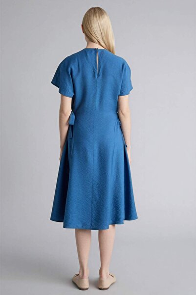 DeFacto Bat Sleeve Midi Dress E6028Ax26Sm