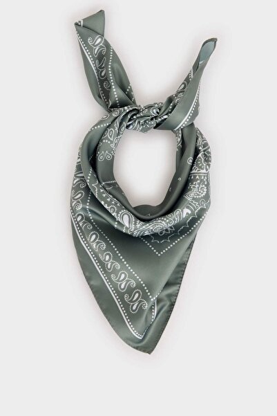 DeFacto Дамски шал от сатен с мотиви H1035AX26SM