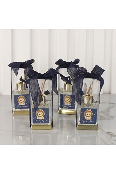 Çikolata Atölyesi Aslan Temalı Kutulu Erkek Bebek Oda Kokusu 25 Adet