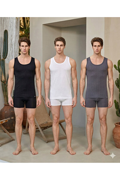 Berrak Ανδρικό ύφασμα μπαμπού με αναπνεύσιμη υφή, 3 τεμαχίων, Premium Atlet