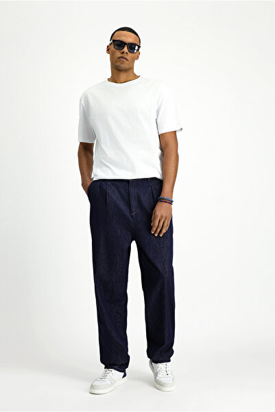 Kiğılı Crew Neck Oversize Cotton Printed T-Shirt