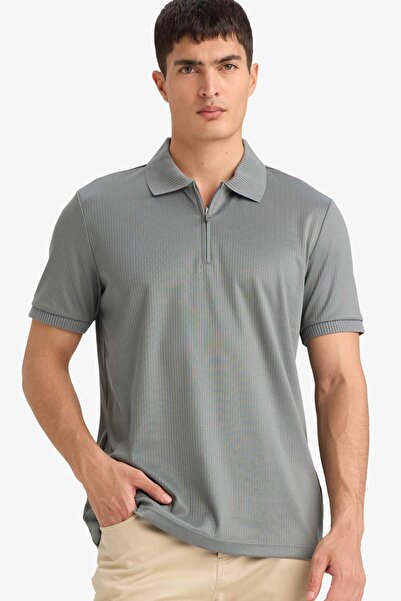 DeFacto Μπλουζάκι Πόλο Κανονικής Εφαρμογής F9857AX26SP