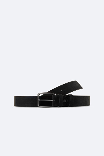 Avva Men's Black Belt A42Y9314