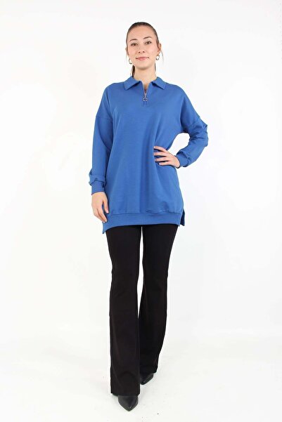 Mckanzie 6059 material elastic Compact bumbac moale Hanorac cu guler polo