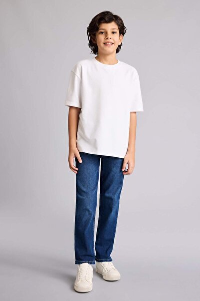 DeFacto Ravne farmerke za dečake G6743A826SP