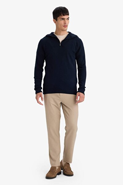 DeFacto Tailored Fit Straight Leg All-Way Stretch Pants C7508Ax26Sp