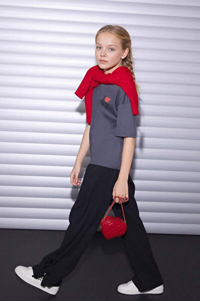 DeFacto Широки панталони за момичета G8388A826SM