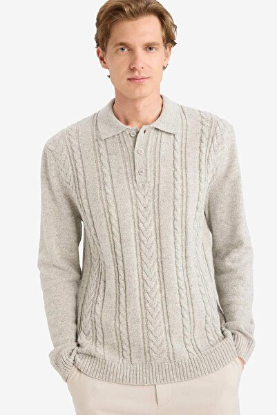 DeFacto Standard Fit Knitwear Sweater G6183Ax25Cw