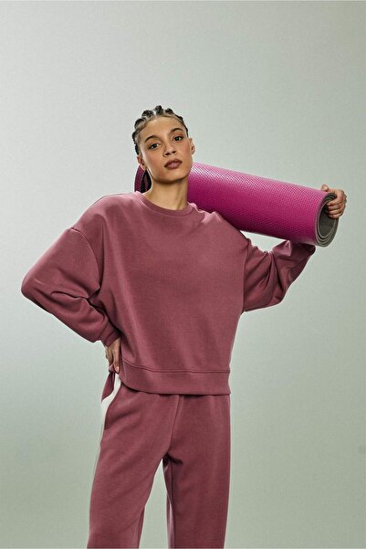 DeFacto سويت شيرت رياضي من وورم تيك مودال F8353AX26SP