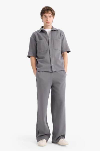 DeFacto بنطلون رياضي واسع الساق H0349AX26SP