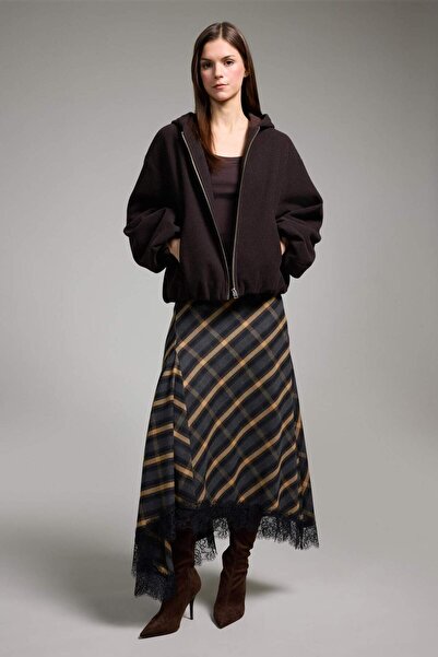 DeFacto А-силуетна картата пола H1545AX25WN