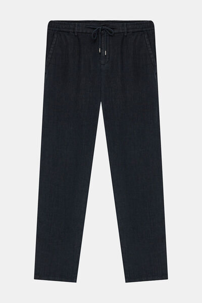 W Collection SİYAH BORU PAÇA JOGGER SPOR PANTOLON