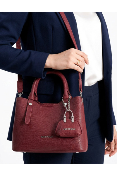 Just Polo Orijinal Kadın Yeni Sezon 3 Bölmeli Lüks Yumuşak Deri Ayarlanabilir...