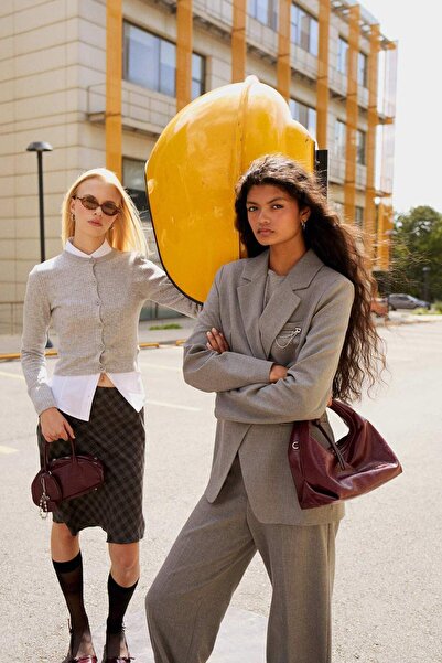 DeFacto Damen-Umhängetasche aus Kunstleder F1571AXNS