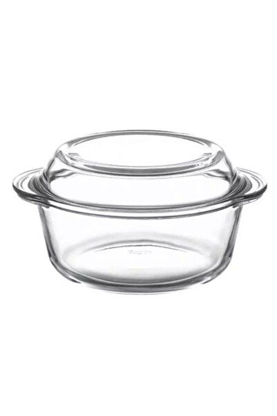 Paşabahçe 59023 Borcam Round Pot with Lid