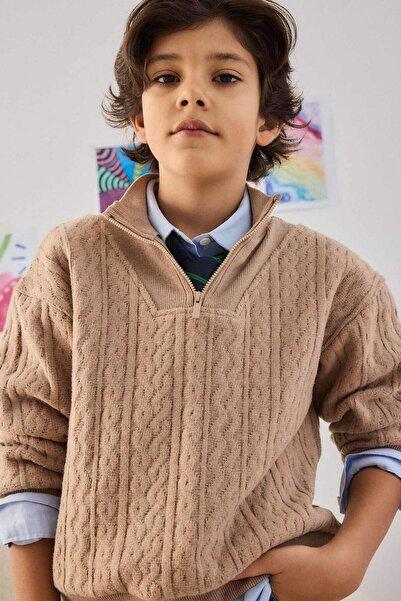 DeFacto Položajni zatvarač, mekana krznena unutrašnjost, dukserica za dečake ...