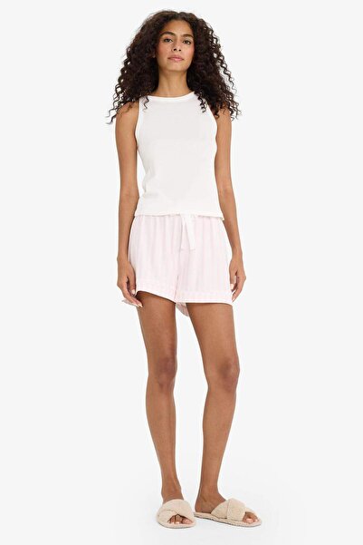 DeFacto Regular Fit ριγέ σορτς πιτζάμα F6991AX25AU