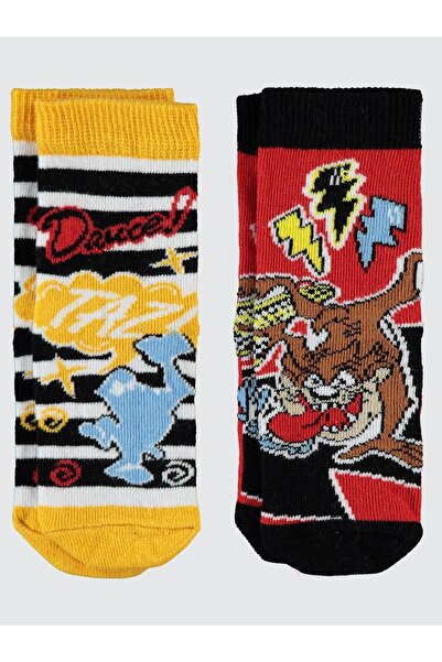 Tazmania Τασμανία Σετ 2 ανδρικών κάλτσες για ηλικίες 2-12 ετών - Στάνταρ