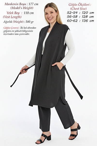 Laden Γυναικείο καλοκαιρινό παντελόνι μεγάλου μεγέθους με ζώνη κατά του ιδρώτ...