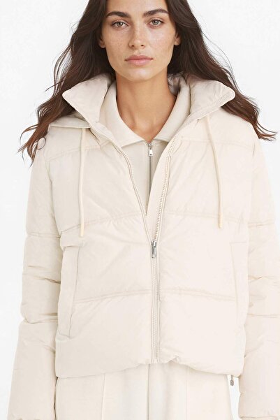 DeFacto Regular Fit Hooded Zippered Puffer Jacket F1944Ax25Wn