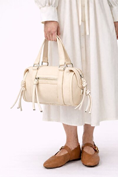 ÇANTAM GELSİN Shopper Bag Kemer Aksesuarlı Omuz Çantası