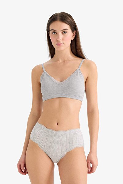 DeFacto Трусики-хіпстери з мереживною обробкою F6143AX25WN