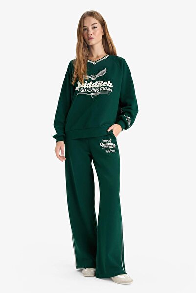 DeFacto Pantaloni de sport groși Harry Potter croi larg pe picior F8968AX25AU