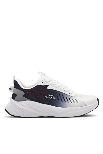 Slazenger WOLLY Erkek Sneaker Ayakkabı Beyaz / Lacivert SA14RE004-004