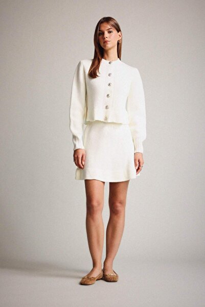 DeFacto Πλεκτό Πλισέ Μίνι Φούστα G3356AX25AU