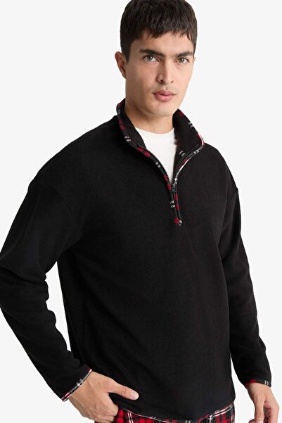 DeFacto Regular Fit Polar Yarım Fermuarlı Üst G2728AX25WN