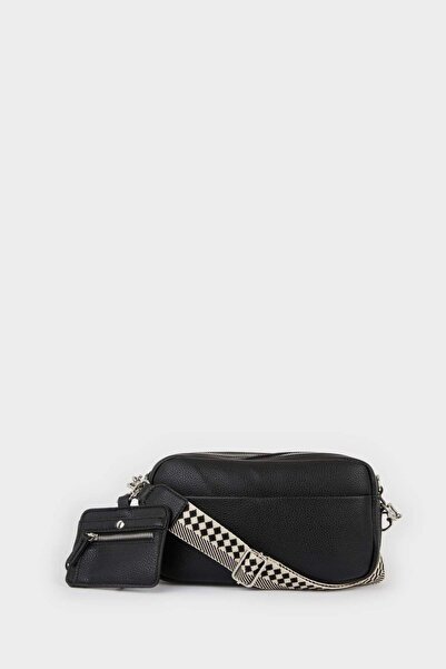 DeFacto Women's Faux Leather Crossbody Bag F5452Axns