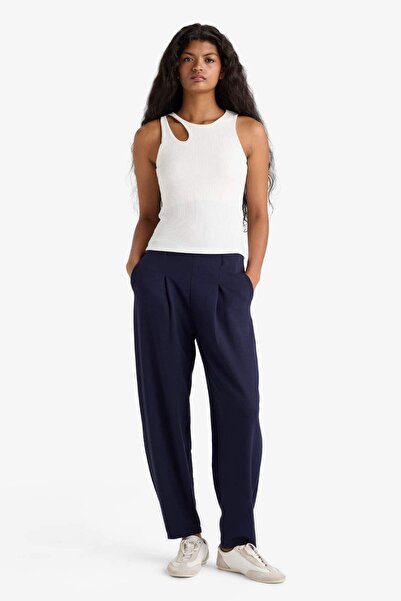 DeFacto Pantaloni cu buzunare Barrel Fit G1460AX25AU