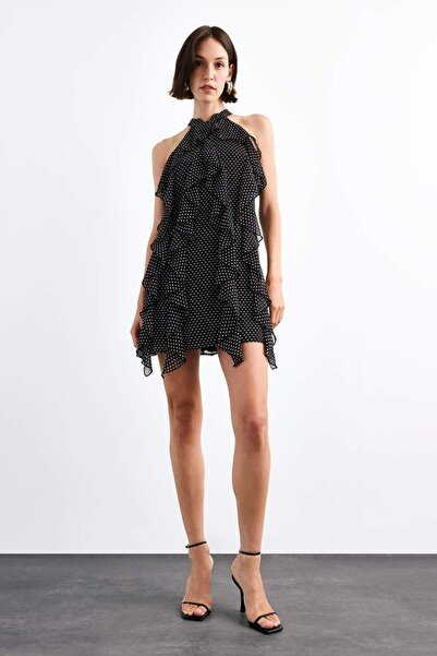 DeFacto Μίνι φόρεμα με φύλλα χωρίς μανίκια G0732AX25SM