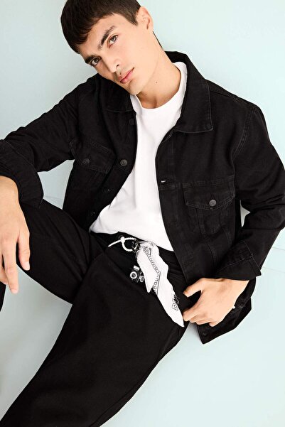 DeFacto Regular Fit Buttoned Pocket Denim Jacket F4738Ax25Au