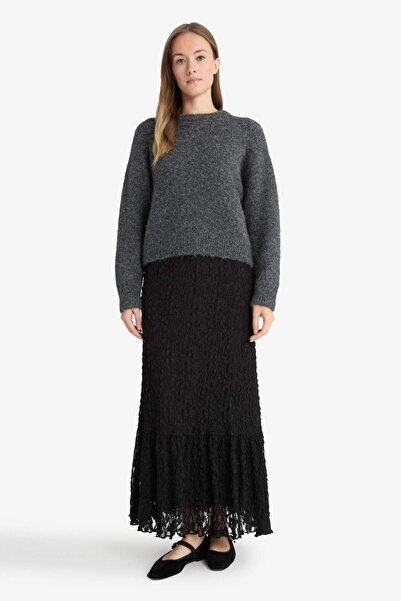 DeFacto A-Line Lace Maxi Skirt G0031Ax25Au