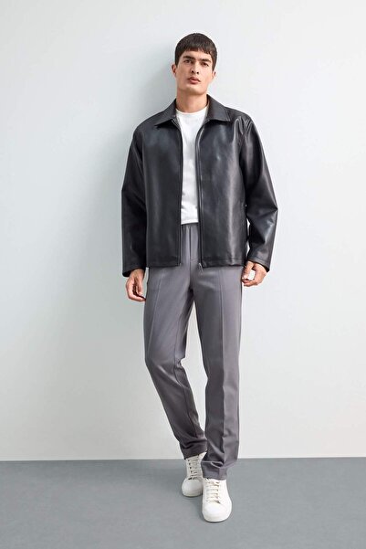 DeFacto Beli Bağcıklı Lastikli Cepli Jogger Fit Her Yöne Esneyen Yumuşak Tuşe...