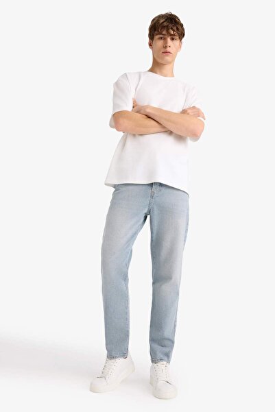 DeFacto بنطال جينز ذو قصة ضيقة ومريح F8402AX25AU