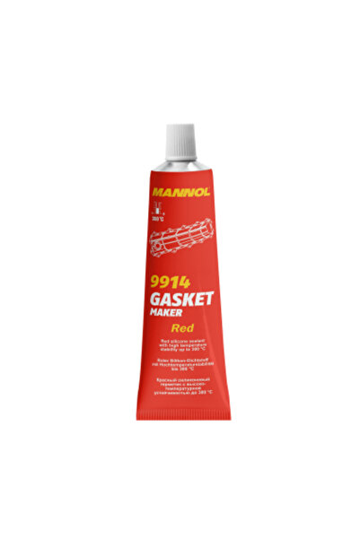 MANNOL Etanșant siliconic pentru garnituri, motor, chiulase, MANNOL roșu, 85g