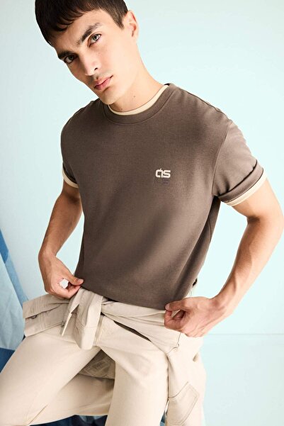 DeFacto Nefes Alabilen Baskılı Tişört F3472AX25AU