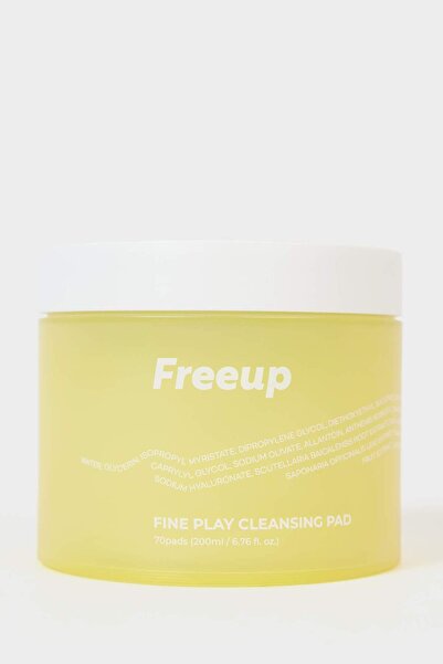 Free Up Fine Play Cleansing Pad 200ml – Sensitive Cleansing & Purifying Cotto...