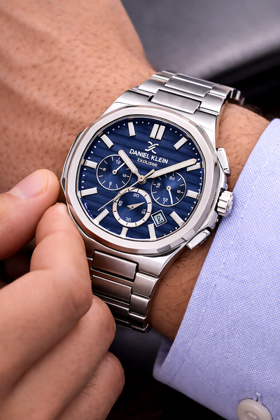 Daniel Klein Exclusive Orijinal Eşref Tek Modeli Erkek Kol Saati Su Geçirmez ...